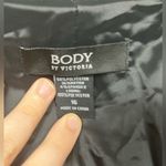 Victoria's Secret Body by Victoria Body Women’s Black White Striped Blazer Jacket Size 16 Photo 6