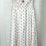 Old Navy  Neutral Print Halter Neck Maxi Dress Size L Photo 0