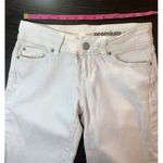 Gap  Premium Flare Jeans Women 1 White Low‎ Rise Stretch Country Concert STAINS Photo 9