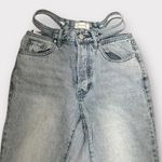 PacSun Straight Leg Light Denim Jeans - Dad Jean Cutout Style Photo 1