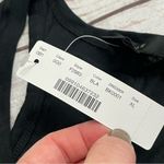 J.Crew  Racerback Mini Tank Dress Black Size XL New with Tags Capsule Piece Photo 7