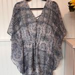 BCBGeneration Caftan Romper in Darkwave Combo Photo 2