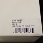 The Great ππ The Cap Toe Boxcar Boot ~ Hickory Brown/Black 10 NWT Photo 15