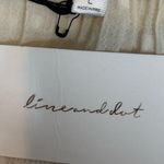 Revolve Line and dot Kate Chiffon Overlay Top in Ivory blouse size large nwt Photo 3