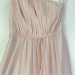 Azazie  Hoya Bridesmaid Dress Blush Pink Size A4‎ Photo 3