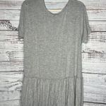 Agnes & Dora  Grey Super Soft Short Sleeve Tunic Top Grey 2x Photo 1