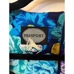 Passport Vintage Hawaiian Butterfly Floral Print Maxi Dress S SEE MEASUREMENTS Blue Photo 10