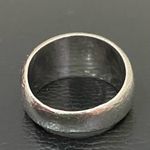 Sterling Silver Vintage NE 925 Signed  Abalone Inlay Ring Band Size 6.5 5.9g Photo 4
