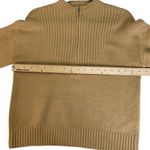 Sophie Rue  Women's Quarter Zip Camel Sweater Size Small Photo 4