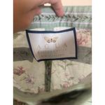 Agua Bendita Florecer Honeysuckle Trousers Hand Embroidered 100% Linen Photo 9