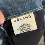 J Brand  Blue Star Braid raw hem jeans Photo 4