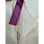 AdoreMe Womens Cream Satin Slip Tank Lace Size 2X NWT Sexy Lingerie Sleep Photo 3