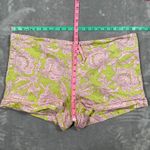BedHead Pajama Set XL Green Pink Floral Shorts Cotton Sleepwear Loungewear Photo 9