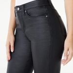 Sofia Vergara High Rise Leather Flared Pants Photo 3