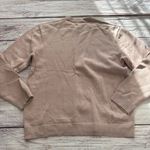 COS  Wool Cotton Pullover Unisex Beige Size EU Large Photo 2