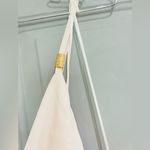 ZARA  Jumpsuit wide leg with cut out details size med in a ivory cream color Photo 7