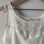 Vintage Victoria’s Secret 1997 Sheer White Slip Beaded Neckline Sleeveless 90s M Size M Photo 11