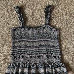 Patrons of Peace Smocked Boho Top M Photo 8