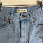 Madewell  ladies the momjean denim cutoff shorts size 26 cute Photo 4