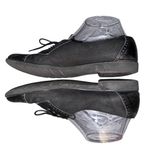 Salvatore Ferragamo Women's Black Suede Oxford Dress Shoes Size 8 AAAA Narrow Photo 1