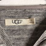 UGG  ladies  gray lightweight zip up jacket with hoodie size small Photo 4