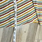 sadie and sage stripe halter tank mock dress boho size Large Red Photo 8