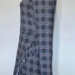 Boohoo Plaid Print Ruffle Hem Dress Photo 2