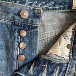 Free People We the free denim cut off Shorts Distressed Size 25 Photo 4