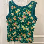 Truly Madly Deeply  Women’s Floral tank top Size Large Photo 4