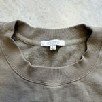Z Supply  Grey Olive Sweatshirt Crewneck Photo 2