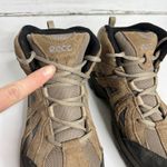 Ecco  Gortex Hiking Boot Brown Shoe Size 8-8.5 Photo 4