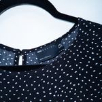 ASOS Design Black Mono Spot Tea Cut Out Jumpsuit Size 12 Photo 3