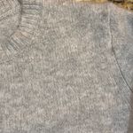 Banana Republic  Womens Small Gray Long Sleeve Merino Wool Blend Crewneck Sweater Photo 1