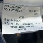 Levi's Levi’s White Oak High Rise Denim Shorts Button Fly Women’s Size 30 Vintage Photo 12