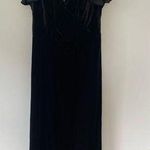 Azazie Black Bellamy Bridesmaid Dress Photo 0