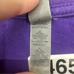 All Star Encore Gymnastics Star Graphic T Shirt Womens Large Purple Photo 4