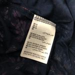 Style & Co Shift Dress Cold Shoulder Floral Stretch Navy Blue Size 4X Photo 3