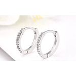 Boutique Huggie Hoop Earrings | 925 Sterling‎ Silver Photo 6