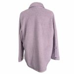 Outerknown Skyline Easy Shirt Jacket Lavender Purple Large Photo 2