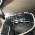 Bandolino  vintage Y2K 2000s 90s retro  Black leather ankle square toe boots 6.5 Photo 5