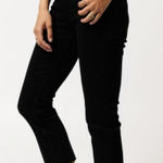 Hudson  Jeans‎ Womens 25 Black Fallon Crop Raw Hem Denim Dark Wash Cotton Photo 0