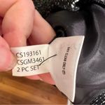 Calvin Klein Tweed Blazer Black Silver Metallic 14 Photo 9