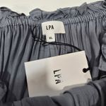 LPA  Off Shoulder Lounge Dress in Gray Blue XL Photo 9
