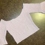 Honey Belle 3/4 Sleeve Smocked Blouse in Pale Pink Photo 0