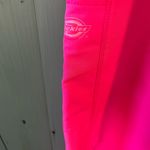 Dickies  Women’s Bright Pink Drawstring Nurse/Dental Scrub Cotton Blend Pants L Photo 1