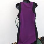 JM Collection NWT J M Martin purple colorblock career dress small Photo 1