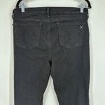 NYDJ Women's High Rise Sheri Slim Straight Jeans Black Denim high rise Size 12 Photo 4