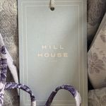 Hill House NWT  Allover Print High Slit Maxi Dress in Purple Floral Photo 9