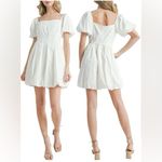 All in Favor  Cotton Blend Poplin Bubble Hem Mini Dress - Size XL Photo 1