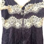 Alice + Olivia Zaira Lace Trim Mini Dress Black/Lime Punch Sz 2 Photo 5